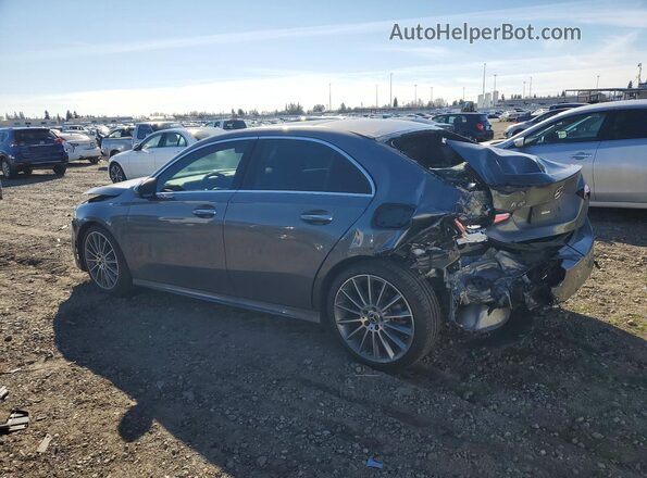 W1K3G4EB3MJ255967 2021 MERCEDES-BENZ A Gray Задня ліва чверть