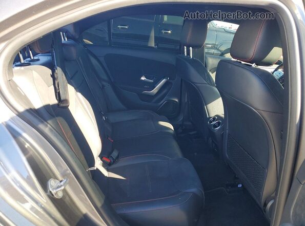 W1K3G4EB3MJ255967 2021 MERCEDES-BENZ A Gray Вид задніх сидінь