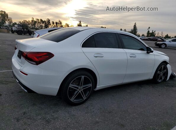 W1K3G4EB5MJ298223 2021 MERCEDES-BENZ A White 