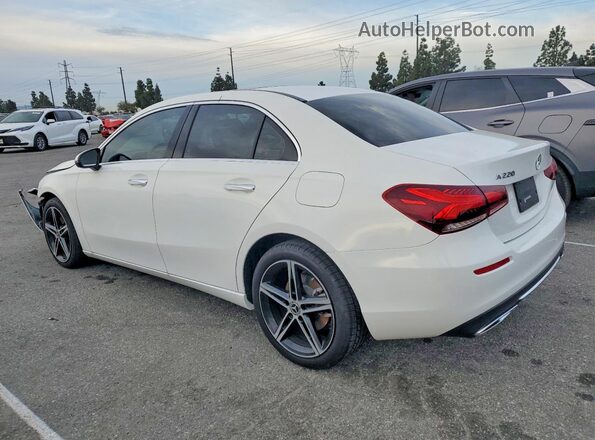 W1K3G4EB5MJ298223 2021 MERCEDES-BENZ A White 
