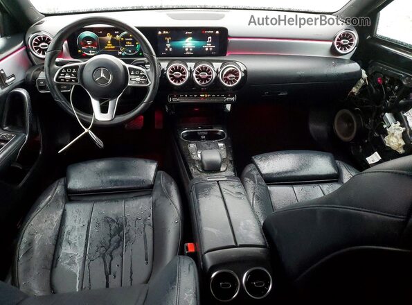 W1K3G4EB5MJ312525 2021 MERCEDES-BENZ A Black Вид панелі приладів