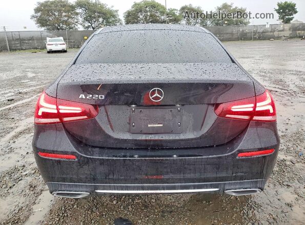 W1K3G4EB5MJ312525 2021 MERCEDES-BENZ A Black Вид ззаду