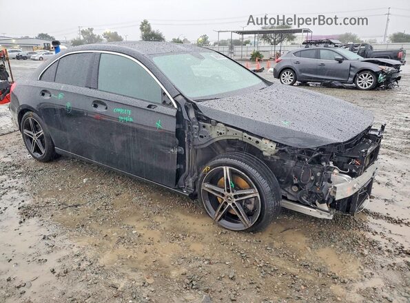 W1K3G4EB5MJ312525 2021 MERCEDES-BENZ A Black Передня права чверть