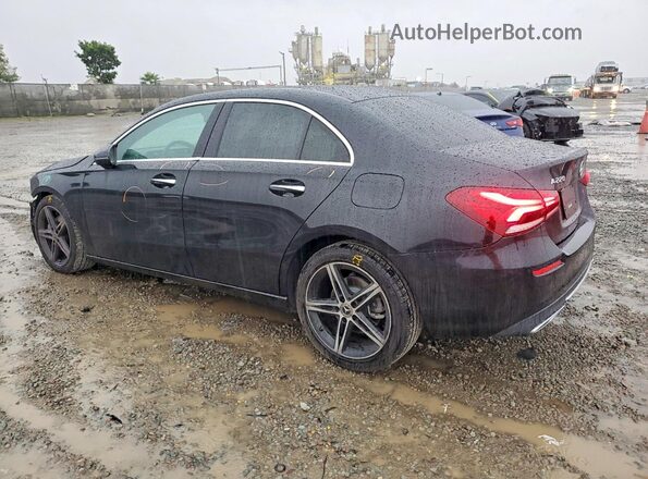W1K3G4EB5MJ312525 2021 MERCEDES-BENZ A Black Задня ліва чверть