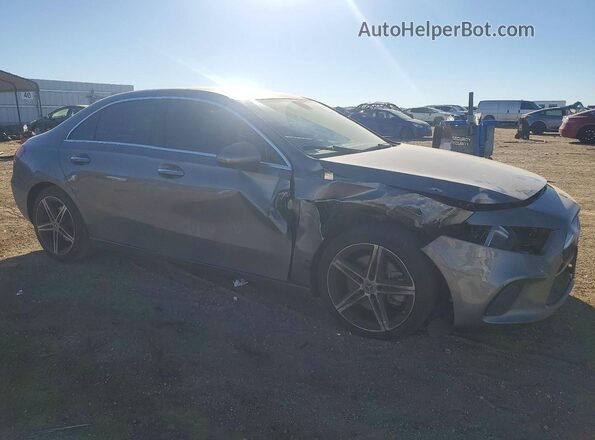 W1K3G4EB5MJ316896 2021 MERCEDES-BENZ A Gray Delantero derecho