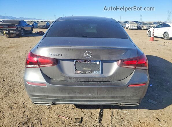 W1K3G4EB5MJ316896 2021 MERCEDES-BENZ A Gray Vista trasera