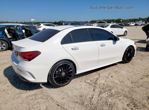 W1K3G4EB5NJ357384 2022 MERCEDES-BENZ A White Задня права чверть
