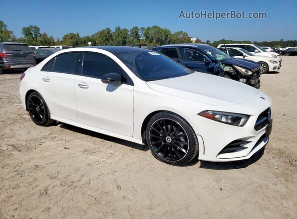 W1K3G4EB5NJ357384 2022 MERCEDES-BENZ A White Передня права чверть