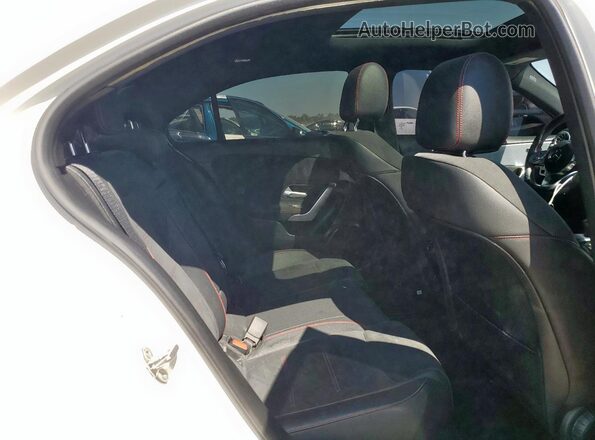 W1K3G4EB5NJ357384 2022 MERCEDES-BENZ A White Вид задніх сидінь