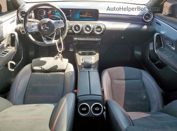 W1K3G4EB5NJ357384 2022 MERCEDES-BENZ A White Вид панелі приладів