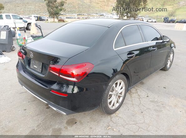 W1K3G4EB6MJ265599 2021 MERCEDES-BENZ A 220 Black Trasero derecho