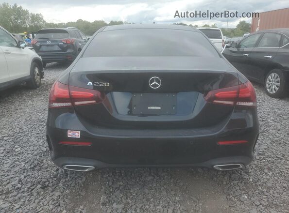 W1K3G4EB6NJ364330 2022 MERCEDES-BENZ A Black უკანა ხედი