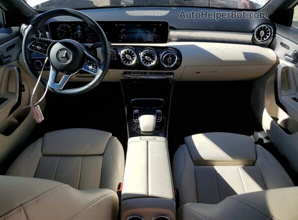 W1K3G4EB7LJ217723 2020 MERCEDES-BENZ A White წინა პანელის ხედი