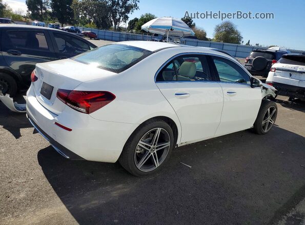 W1K3G4EB7LJ217723 2020 MERCEDES-BENZ A White უკანა მარჯვენა