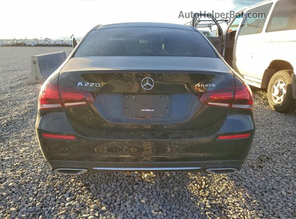 W1K3G4FB0NJ352902 2022 MERCEDES-BENZ A Black Հետևի տեսք