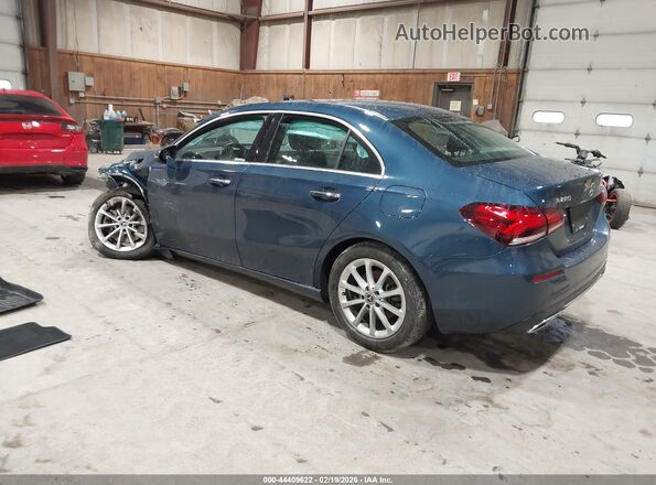 W1K3G4FB1LW045836 2020 MERCEDES-BENZ A 220 Blue Trasero izquierdo