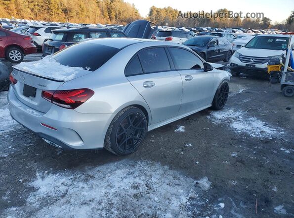 W1K3G4FB7MJ272401 2021 MERCEDES-BENZ A Silver Задня права чверть