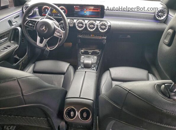 W1K3G4FB8MJ269359 2021 MERCEDES-BENZ A White Առջևի վահանակի տեսք