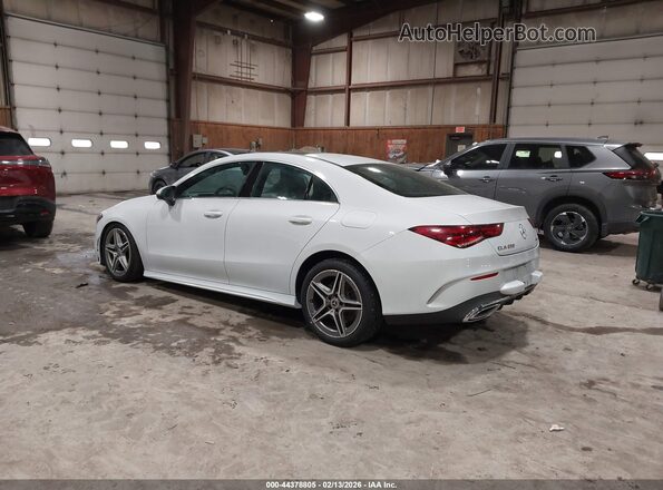 W1K5J4HB0MN169384 2021 MERCEDES-BENZ CLA 250 Белый Задняя левая четверть