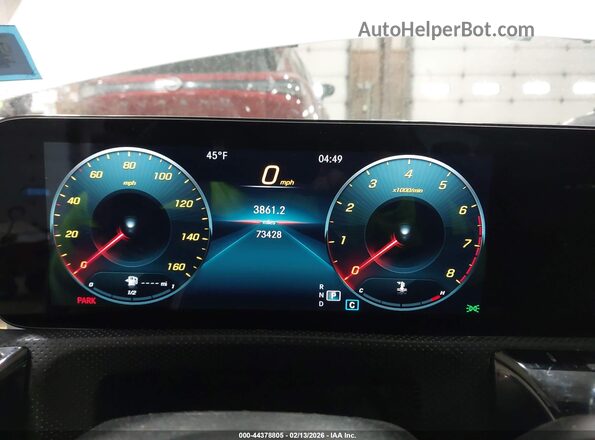 W1K5J4HB0MN169384 2021 MERCEDES-BENZ CLA 250 Белый Вид задних сидений