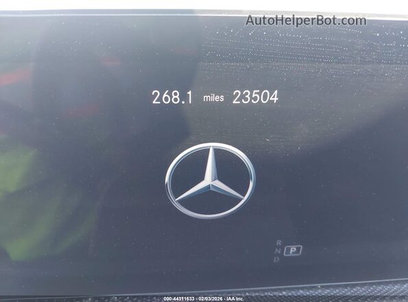 W1K5J4HB0PN410011 2023 MERCEDES-BENZ CLA-CLASS White Հետևի նստատեղերի տեսք