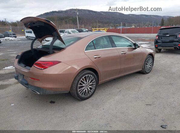 W1K5J4HB1MN215403 2021 MERCEDES-BENZ CLA 250 Золотой 