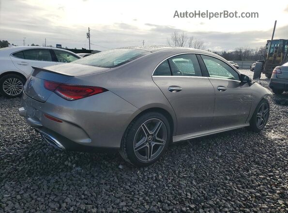 W1K5J4HB4MN179836 2021 MERCEDES-BENZ CLA-CLASS Серебряный Задняя правая четверть