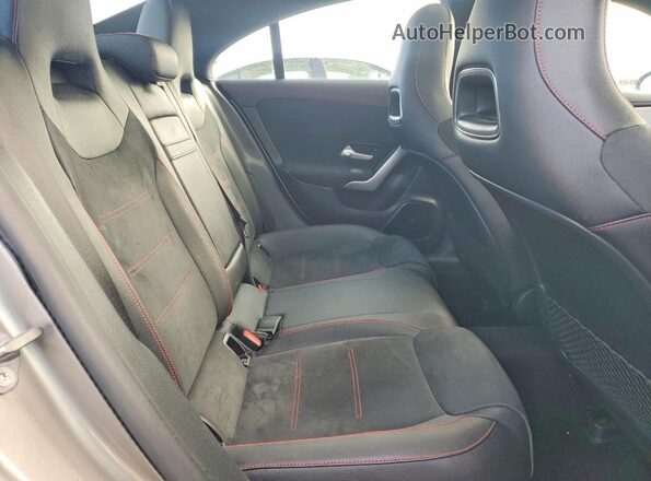W1K5J4HB4MN179836 2021 MERCEDES-BENZ CLA-CLASS Серебряный Вид задних сидений