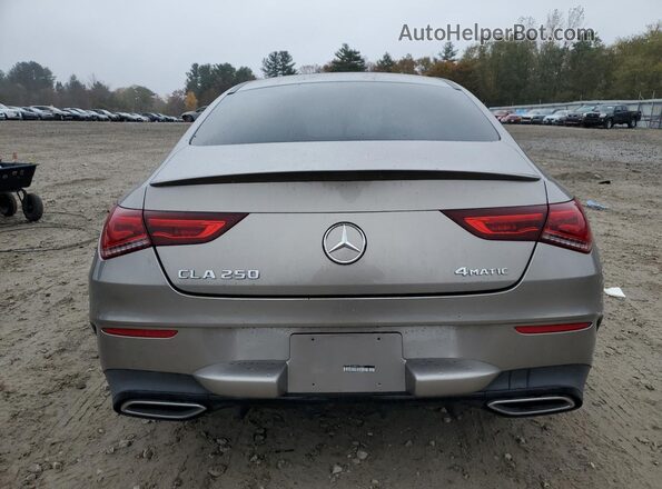 W1K5J4HB6MN164089 2021 MERCEDES-BENZ CLA-CLASS Gray Widok z tyłu