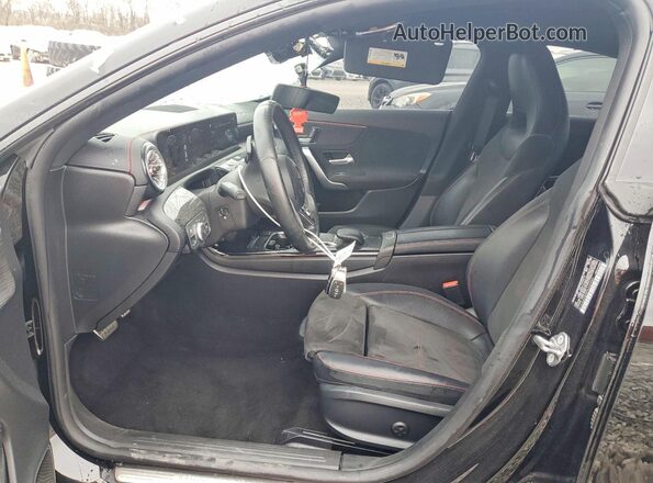 W1K5J4HB9PN330982 2023 MERCEDES-BENZ CLA-CLASS Black წინა სალონის ხედი