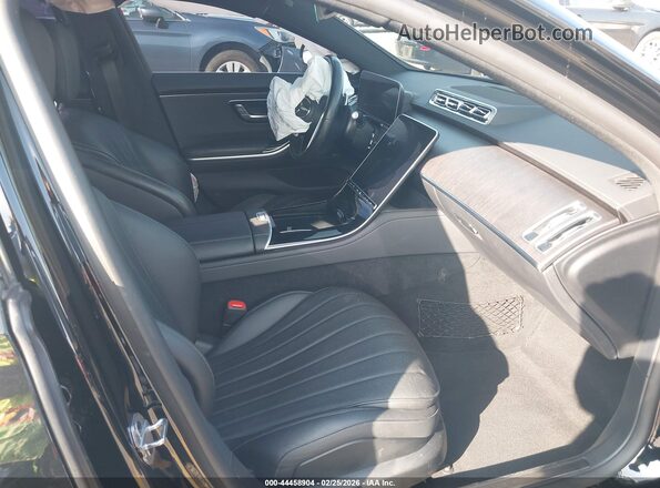 W1K6G6DB0NA121901 2022 MERCEDES-BENZ S-CLASS Black Вид салону спереду