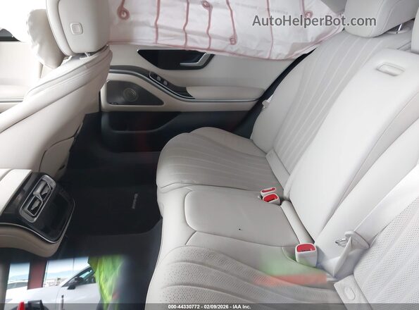 W1K6G6DB0PA208183 2023 MERCEDES-BENZ S-CLASS White VIN კოდის სტიკერის ხედი