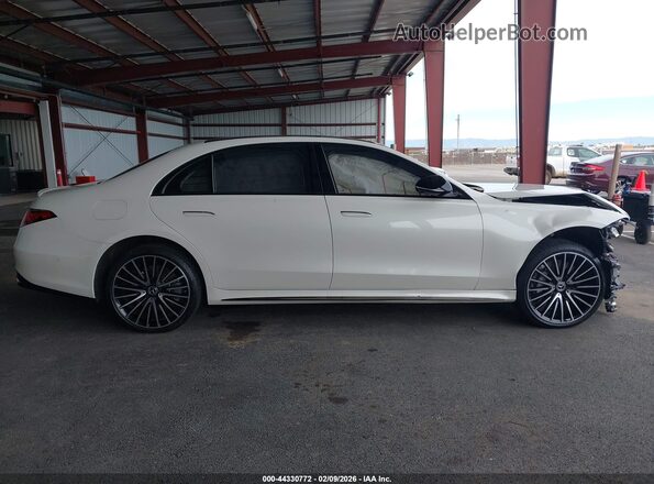 W1K6G6DB0PA208183 2023 MERCEDES-BENZ S-CLASS White ხელსაწყოთა პანელის ხედი