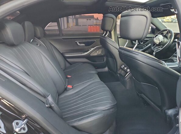 W1K6G6DB2PA224448 2023 MERCEDES-BENZ S Black Rear seats view
