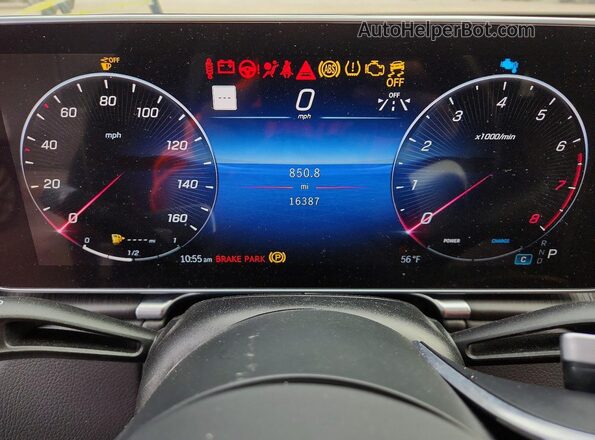 W1K6G6DB7PA196095 2023 MERCEDES-BENZ S Black Սարքավորումների վահանակի տեսք