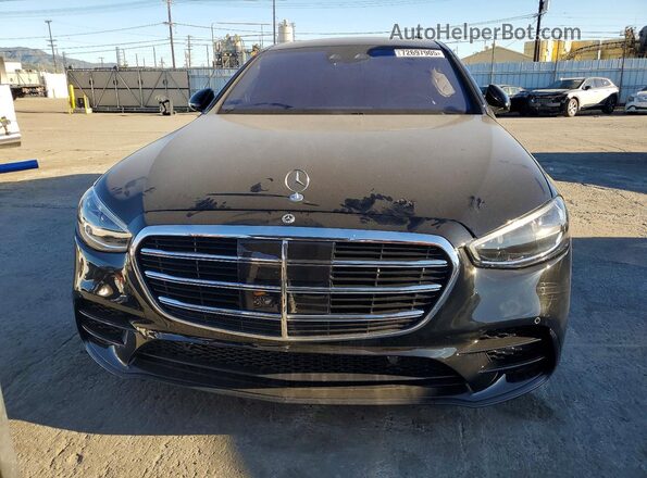W1K6G6DB9NA100660 2022 MERCEDES-BENZ S Black Widok z przodu