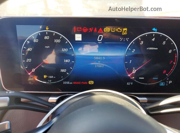 W1K6G6DB9NA100660 2022 MERCEDES-BENZ S Black Widok zestawu wskaźników