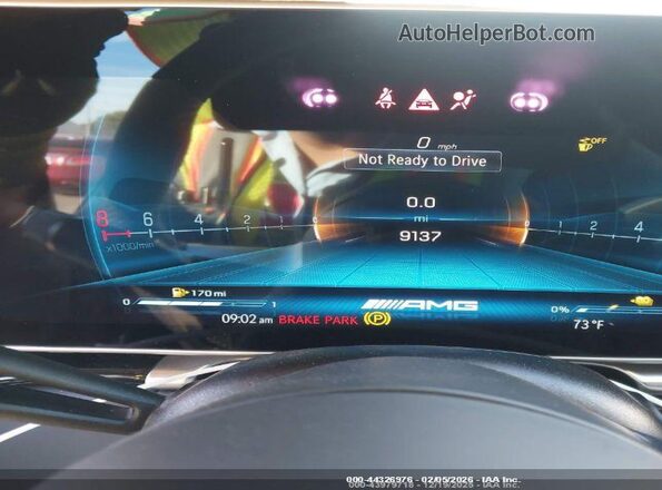 W1K6G8CB2SA322868 2025 MERCEDES-BENZ AMG S 63 E Белый Вид задних сидений