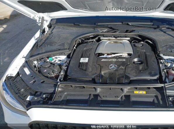 W1K6G8CB2SA322868 2025 MERCEDES-BENZ AMG S 63 E Белый Вид сзади