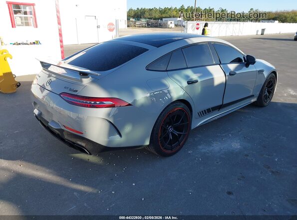 W1K7X8KB3PA060064 2023 MERCEDES-BENZ AMG GT 63 4-DOOR COUPE Gray Trasero derecho