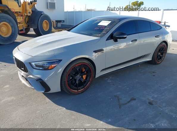 W1K7X8KB3PA060064 2023 MERCEDES-BENZ AMG GT 63 4-DOOR COUPE Gray Vista tres cuartos delantera izquierda