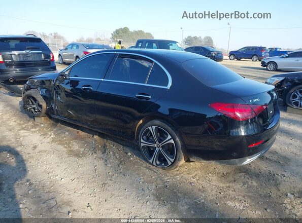 W1KAF4GB1PR140216 2023 MERCEDES-BENZ C-CLASS Black Trasero izquierdo