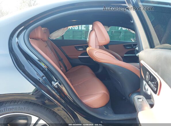W1KAF4GB1PR140216 2023 MERCEDES-BENZ C-CLASS Black Vista de la etiqueta del VIN