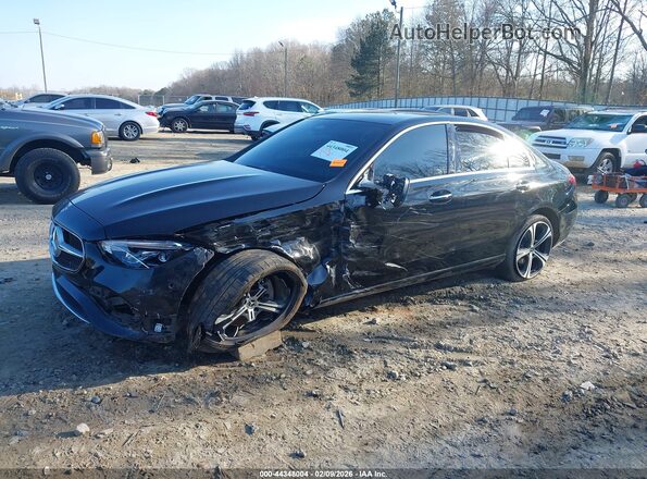 W1KAF4GB1PR140216 2023 MERCEDES-BENZ C-CLASS Black Vista tres cuartos delantera izquierda