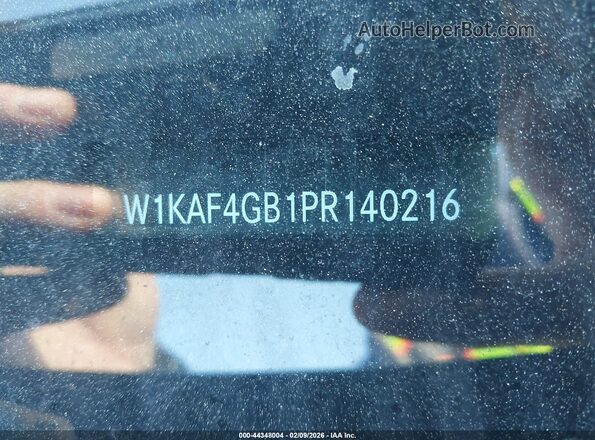 W1KAF4GB1PR140216 2023 MERCEDES-BENZ C-CLASS Black 