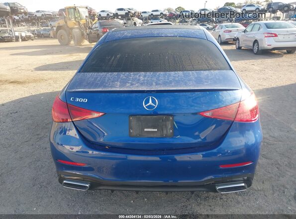 W1KAF4GB2NR009972 2022 MERCEDES-BENZ C-CLASS Blue 