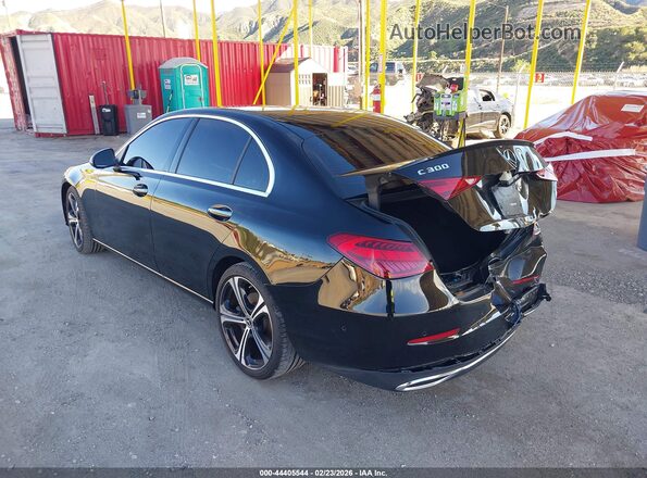 W1KAF4GB2PR128429 2023 MERCEDES-BENZ C-CLASS Black უკანა მარცხენა