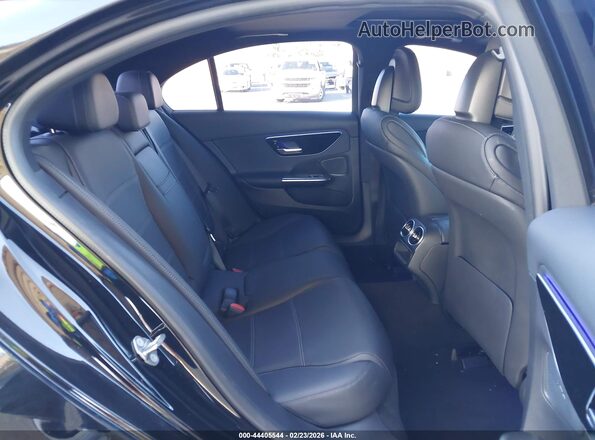 W1KAF4GB2PR128429 2023 MERCEDES-BENZ C-CLASS Black VIN კოდის სტიკერის ხედი