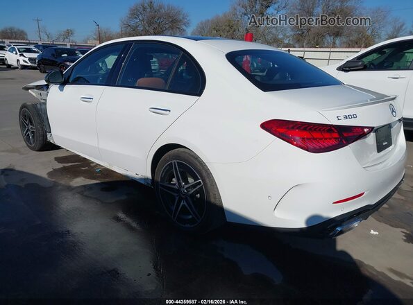 W1KAF4GB3PR144803 2023 MERCEDES-BENZ C-CLASS White Հետևի ձախ