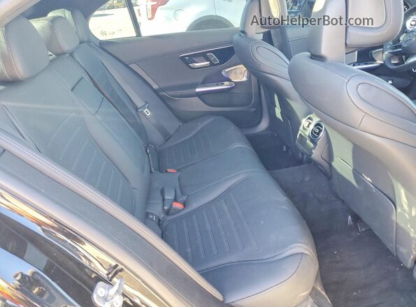 W1KAF4GB6SR257945 2025 MERCEDES-BENZ C Black უკანა სავარძლების ხედი